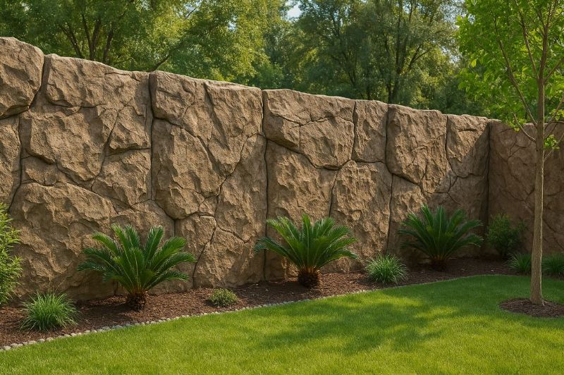 仿岩藝術圍牆｜結合自然與美學的景觀設計首選