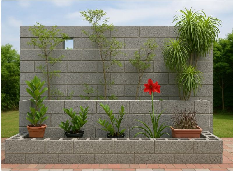 空心磚景觀造園全攻略｜打造透光通風的綠意庭園設計