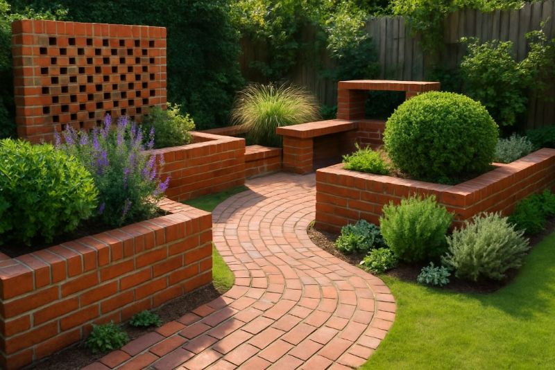 磚造園藝完整指南：用磚材打造質感庭院與戶外景觀