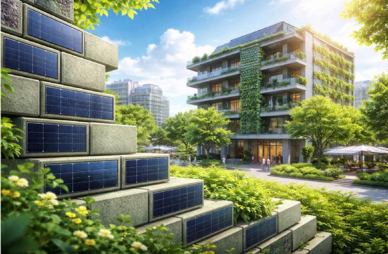 什麼是綠能磚？兼顧環保、能源與建築未來的創新建材