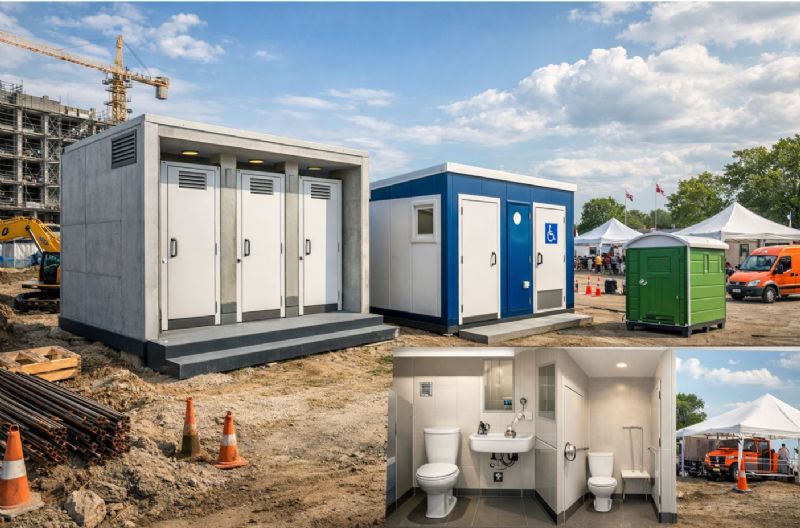 預鑄流動廁所是什麼？快速部署的現代化公共衛生解決方案