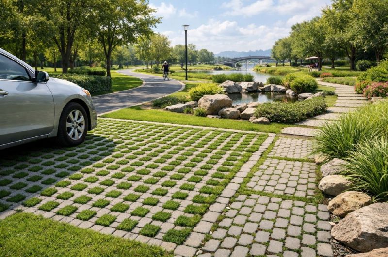 植草磚的用途是什麼？從停車到景觀綠化的多元應用解析