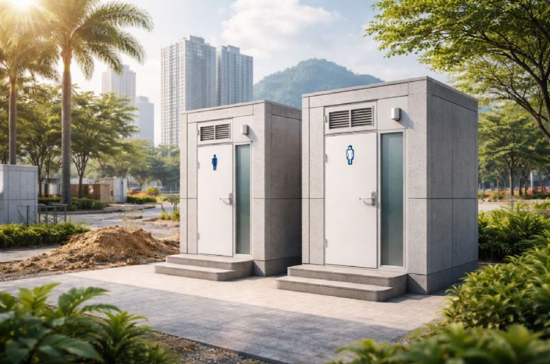 鼓山預鑄廁所推薦｜施工快速、合法設置與成本控管完整解析