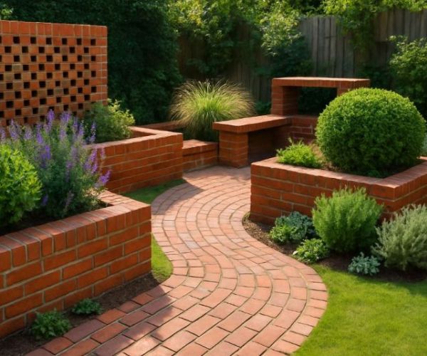 磚造園藝完整指南：用磚材打造質感庭院與戶外景觀