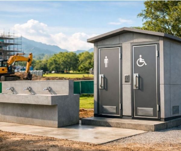 戶外預鑄洗手台 & 廁所完整解析｜高效率、耐用又符合法規的戶外衛生解決方案